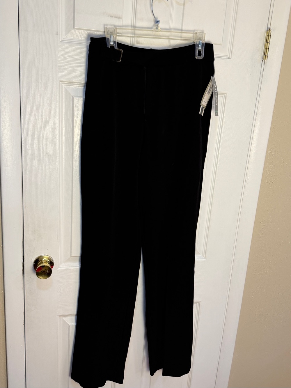 Briggs New York Black and Grey women’s dress pants straight leg 12